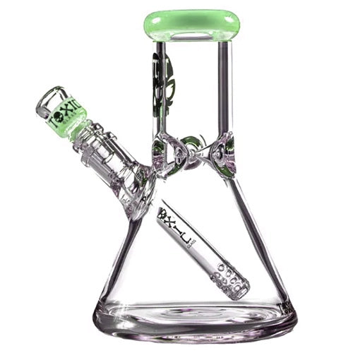 Toxic Glass BK Mini Beaker (8500) 8.0"-Lime