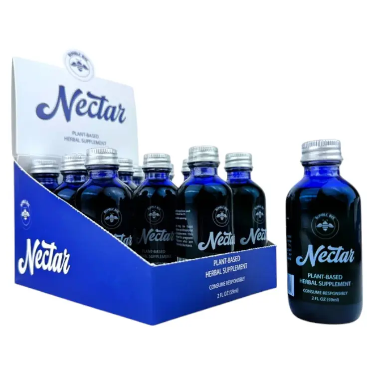 Bumble Bee Nectar Kratom + Kava 2oz Liquid Shot (12 pack)