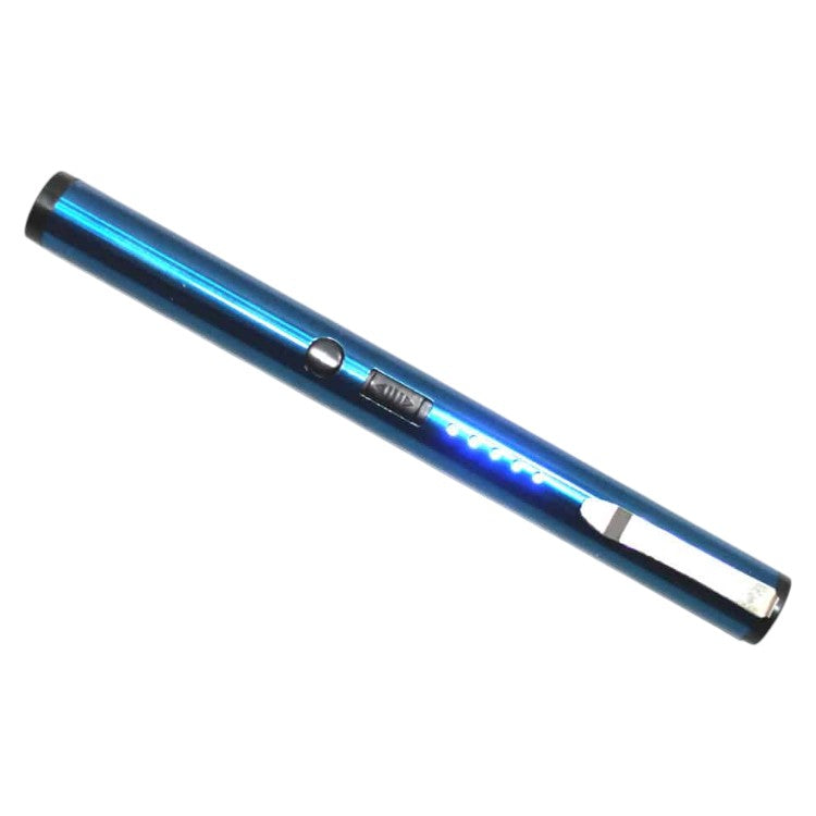 Pen Stungun 100kv USB Charge - Blue