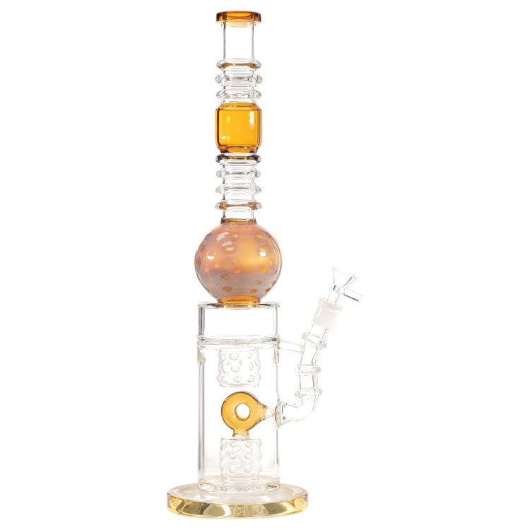 Unbranded Glass Shower Ball (8110) 17.5"-Brown