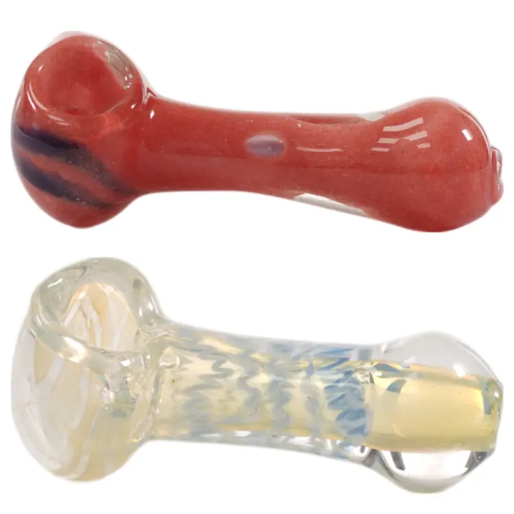 Unbranded Hand Pipe Glass Heavy Small 2.5"