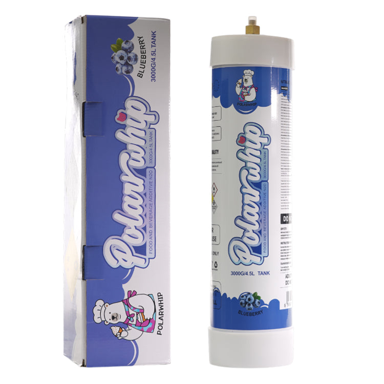 Polar Whip Chargers With Safety Relief Valve 4.5L 3000 GR-Blueberry (1 pack per Box)