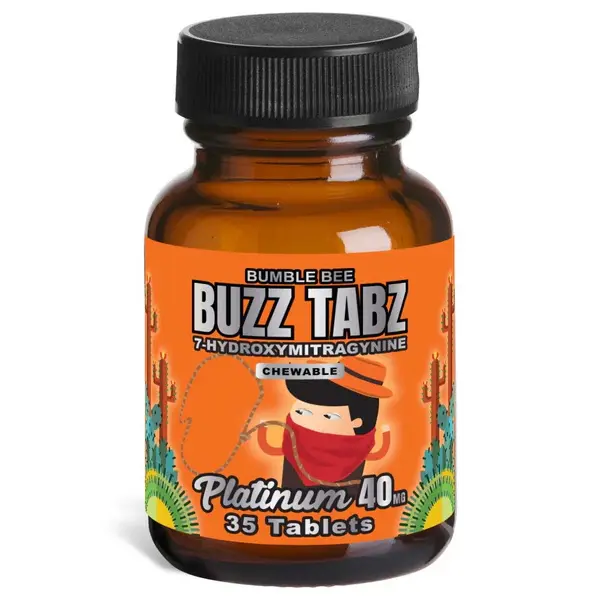 Bumble Bee Buzz Tabz Platinum 7-OH 40mg each Tablet (35 CT Jar)