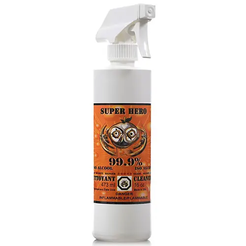 Super Hero Glass Cleaner Spray Glass Quartz Bange 16oz