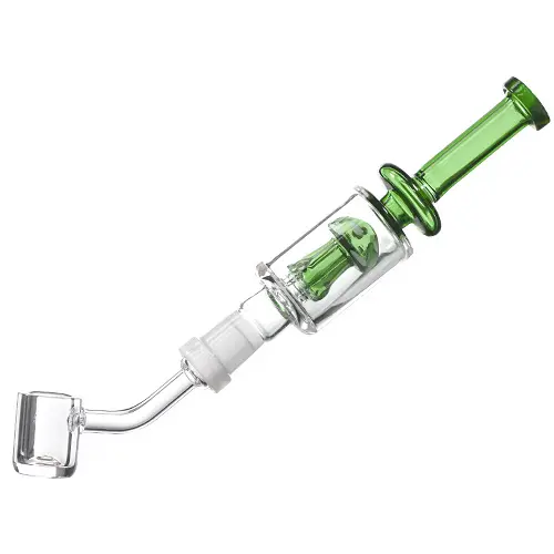 Nectar Collector Mushroom with / 4mm 5578a 14mm 8" Green