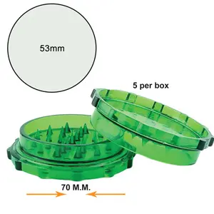 Unbranded Grinders Plastic Grinder (2703) 53mm