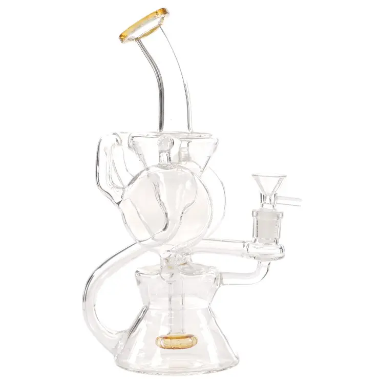Unbranded Glass Recycler WP 12.0"-Brown