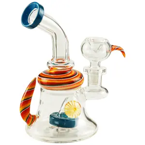 Unbranded Glass Horn (7114) Blue 6.0"