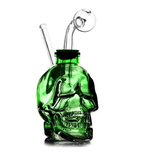 O.B. W.P. - Mini Skull-Green 5.5" (Colorful)