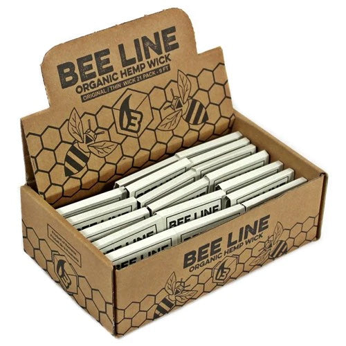 BEE LINE Hemp Wick Carton OG 21ct