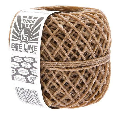 BEE LINE Hemp Wick Spool OG 200ft 1ct