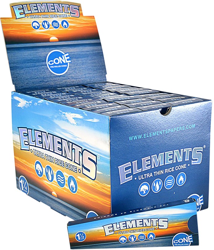 ELEMENTS Cones 11/4 Size 6/32ct