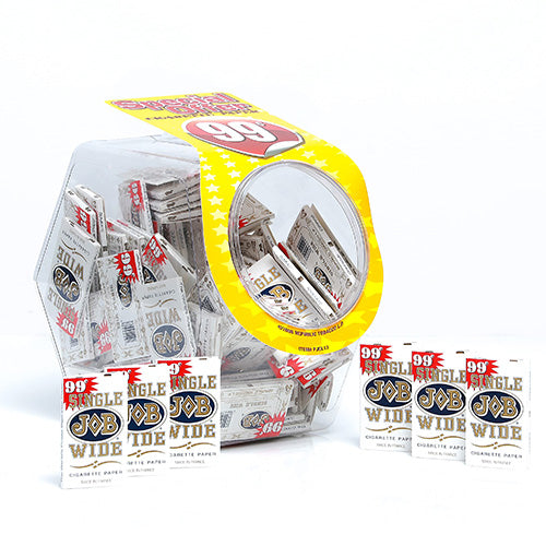 JOB Papers Single Wide Size $0.99 Fishbowl (100 Booklets) 1ct