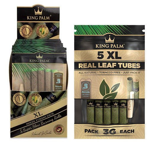KING PALM XL 5-Pack Natural 15ct