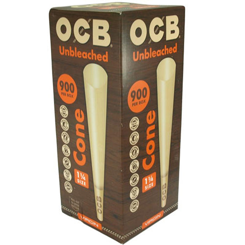 OCB Bulk Cones Virgin 11/4 Size 900ct
