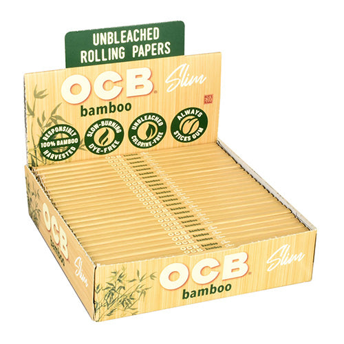 OCB Papers+Tip Bamboo Slim Size 24ct