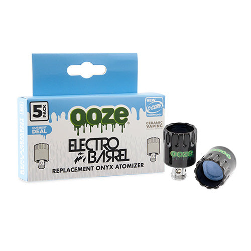 OOZE Electro Barrel Onyx Atomizer 5-Pack