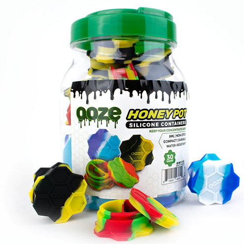 OOZE Silicone Containers Honey Pot 30ct