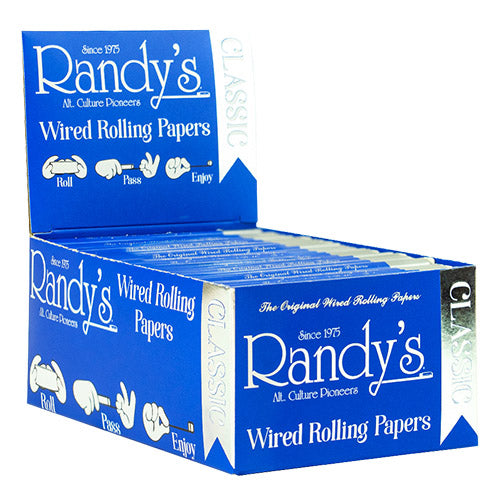 RANDY'S Wired Rolling Paper 11/4 Size 25ct