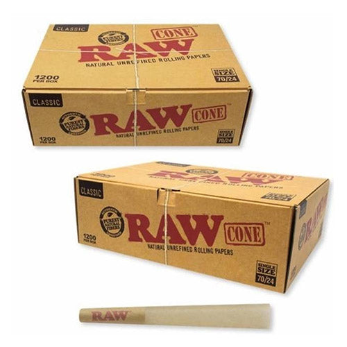 RAW Classic Cones Bulk 70mm/30mm Size 500ct