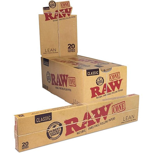 RAW Classic Cones Lean Size 20/12ct