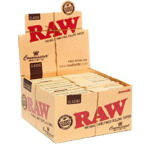 RAW Classic Papers Connoisseur King Size 24ct