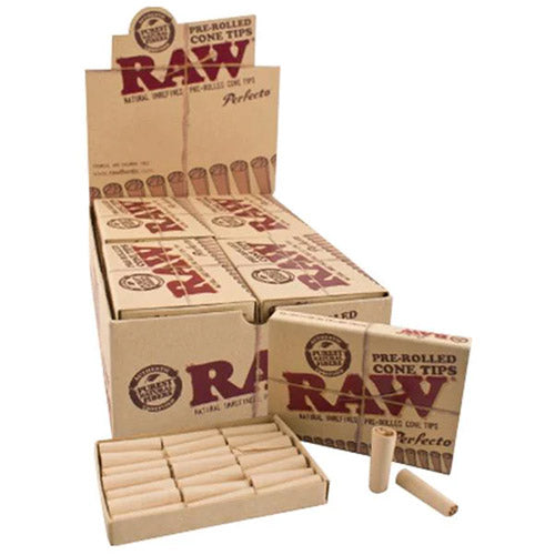 RAW Tips Cone Pre-Rolled Perfecto 6/100ct