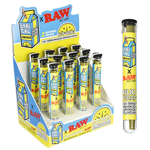 RAW Lyrical Lemonade Terp Wrap Cones King Size 2/12ct