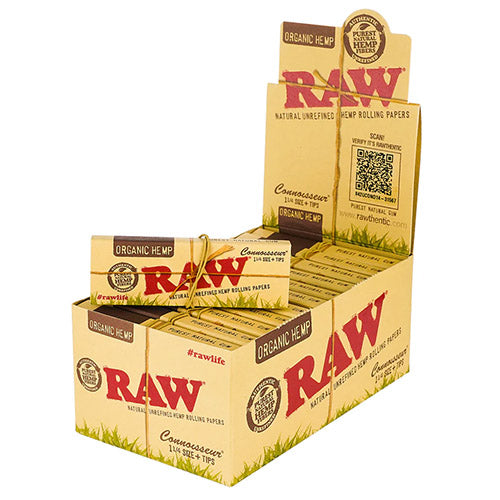 RAW Organic Papers Connoisseur 11/4 Size 24ct