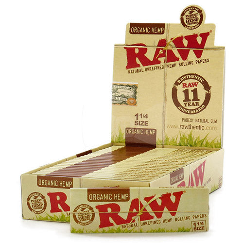 RAW Organic Papers 11/4 Size 24ct