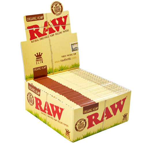 RAW Organic Papers King Size Slim 50ct