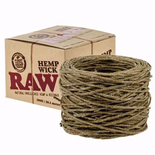 RAW Hemp Wick (100ft) 1ct