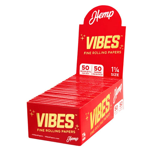 VIBES Papers Hemp 11/4 Size 50ct
