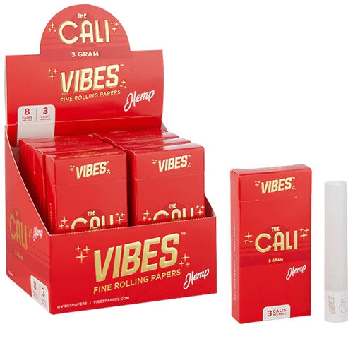 VIBES The Cali 3 Gram Hemp 3-Pack 8ct