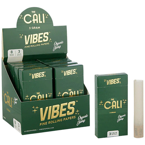 VIBES The Cali 3 Gram Organic Hemp 3-Pack 8ct
