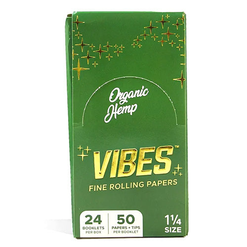 VIBES Paper+Tip Organic Hemp 11/4 Size 24ct