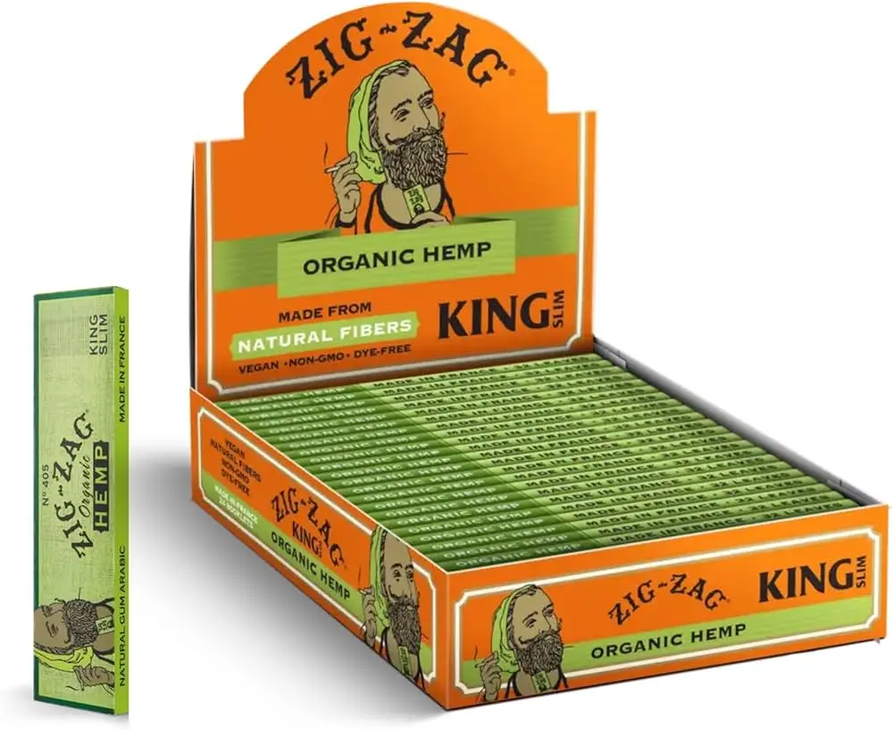 ZIG ZAG Papers Hemp King Size 24ct