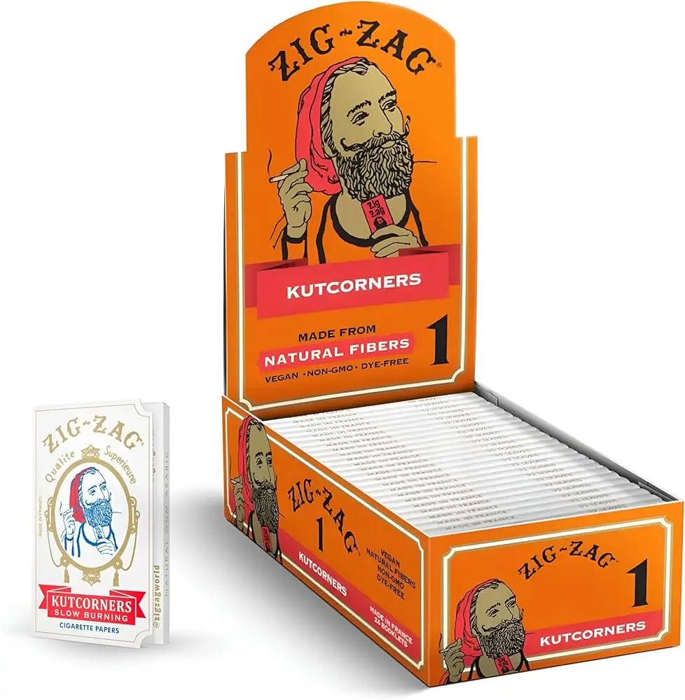 ZIG ZAG Papers Kutcorners 11/2 Size 24ct