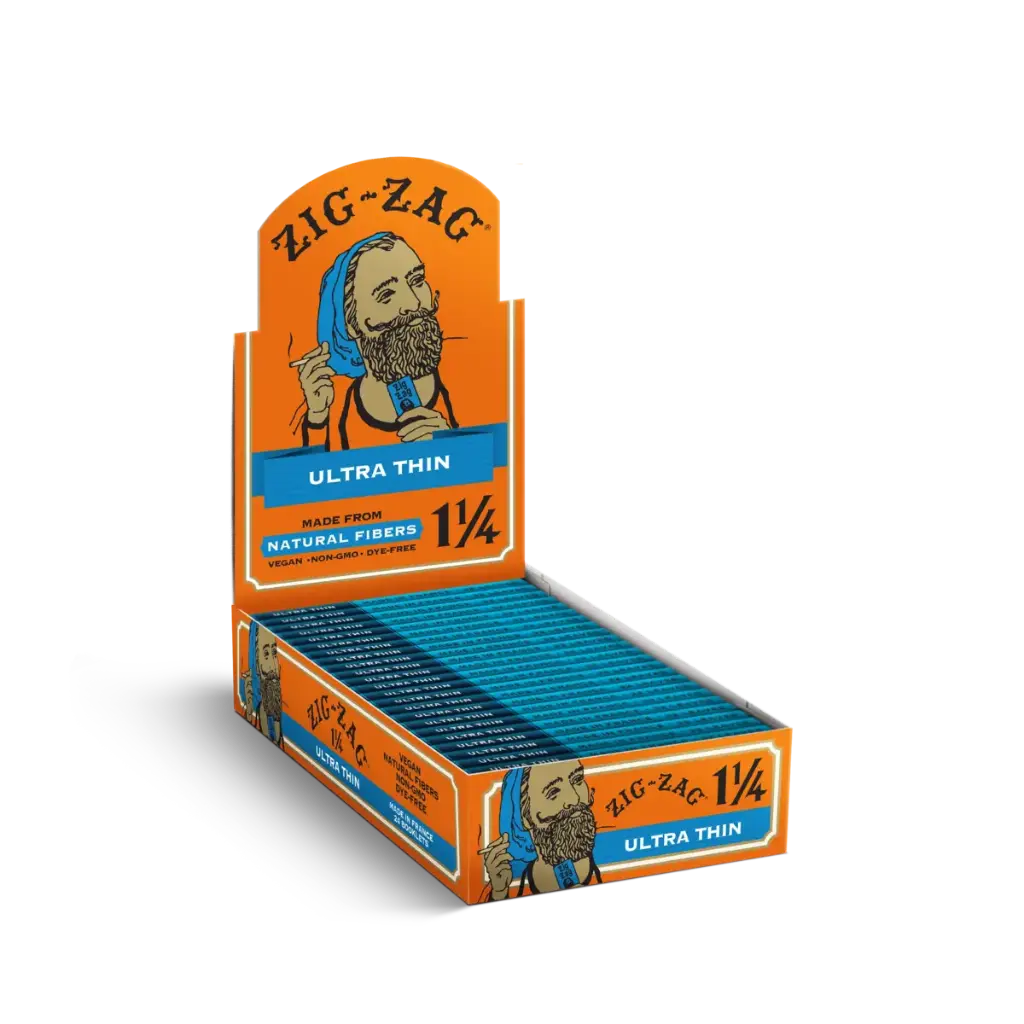 ZIG ZAG Papers Ultra Thin 11/4 Size 24ct