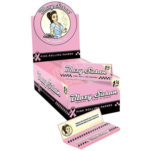 BLAZY SUSAN Pink Papers 11/4 Size 50ct