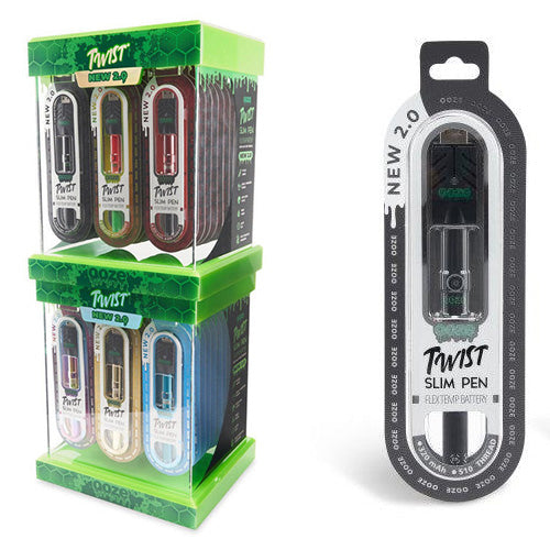 OOZE Twist Slim 2.0 Assorted Display 48ct