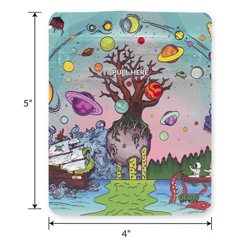 OOZE Mylar Bags Tree of Life 1/8oz 12-Pack 12ct