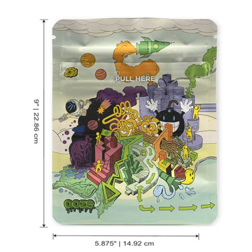 OOZE Mylar Bags Imaginarium 1oz 12-Pack 12ct