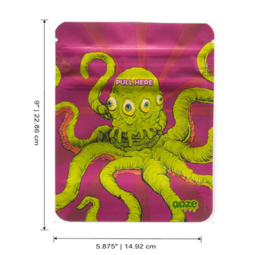 OOZE Mylar Bags Sir Inks A Lot 1oz 12-Pack 12ct