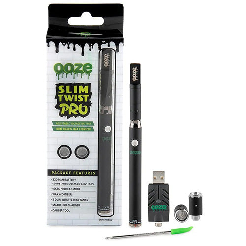 OOZE Slim Pro Battery Pen Black 1ct