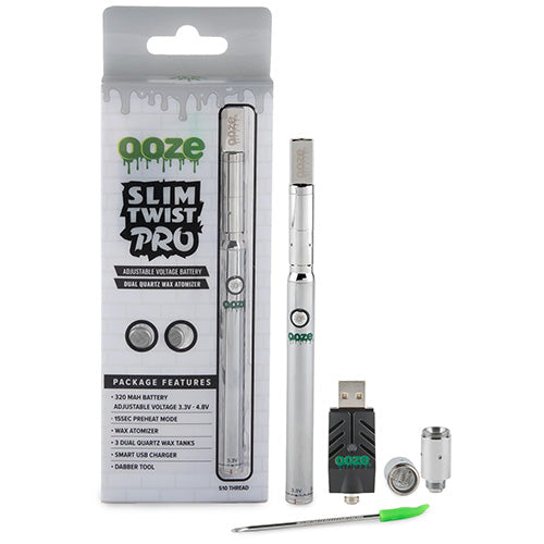 OOZE Slim Pro Battery Pen Chrome 1ct