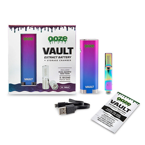 OOZE Vault Extract Battery Rainbow 1ct
