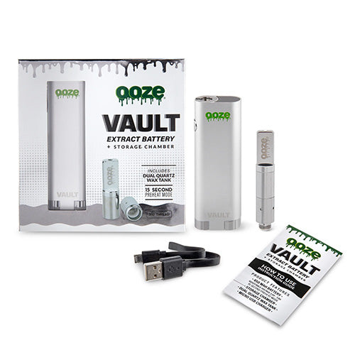 OOZE Vault Extract Battery Stellar Silver 1ct