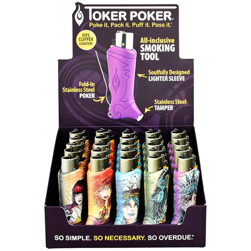 TOKER POKER Clipper Edition Lady Libery Display 25ct