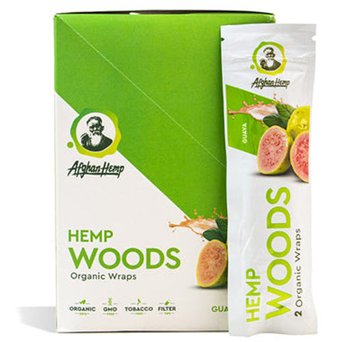 AFGHAN HEMP Hemp Woods Guava Wraps 25ct